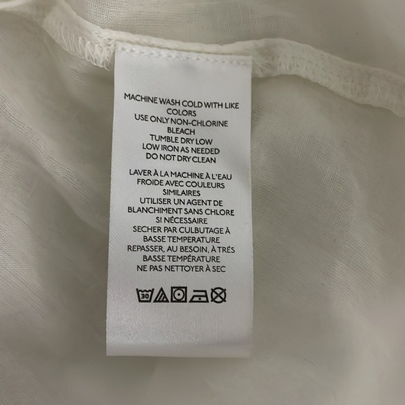 Urban Outfitters Kimchi Blue Maci Polka Dot Mini Dress White Size Small Boho - Picture 11 of 13